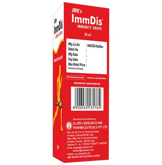 Dr. Jrk's ImmDis Immunity Drops - Distacart