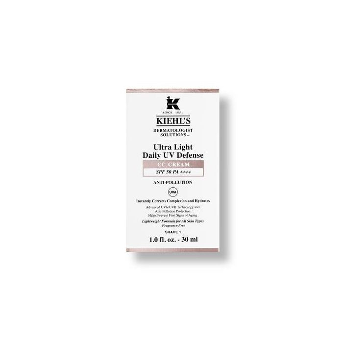 Kiehl's Ultra Light Daily UV Defense CC Cream - Distacart