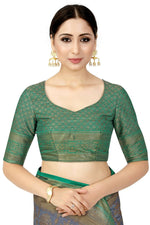 Thumbnail for Mimosa Women's Charcoal Grey Patola Art Silk Saree - Distacart