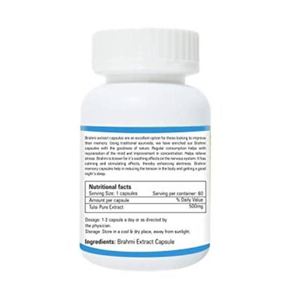 Zindagi Brahmi Extract Capsules - Distacart