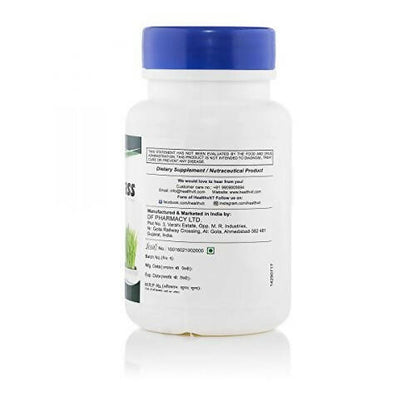 Healthvit Wheat Grass Capsules - Distacart