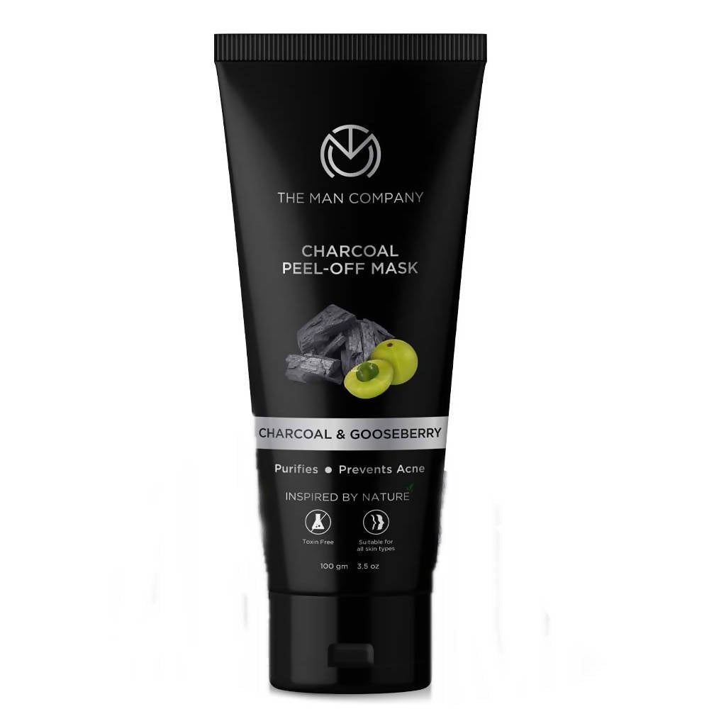 The Man Company Charcoal Peel Off Mask - Distacart
