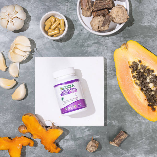 Herbika Quercetin Capsules - Distacart
