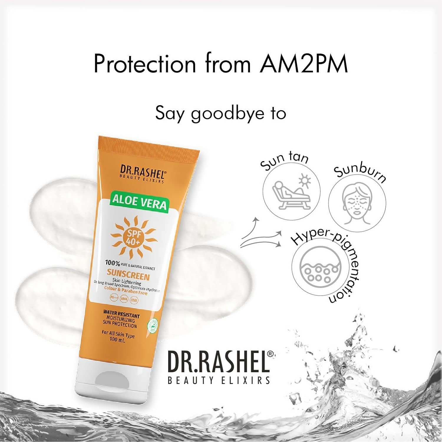 Dr.Rashel Aloe Vera Sunscreen SPF 40+ - Distacart