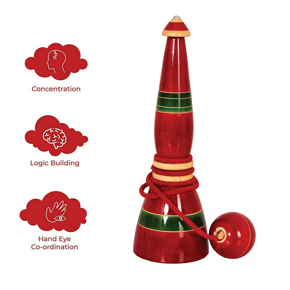 Desi Toys Cup & Ball, Cup aur Gola - Distacart