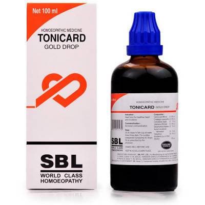SBL Homeopathy Tonicard Gold Drops