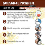 Thumbnail for Forest Herbs 100% Natural Organic Amla, Reetha, Shikakai Powder Combo - Distacart