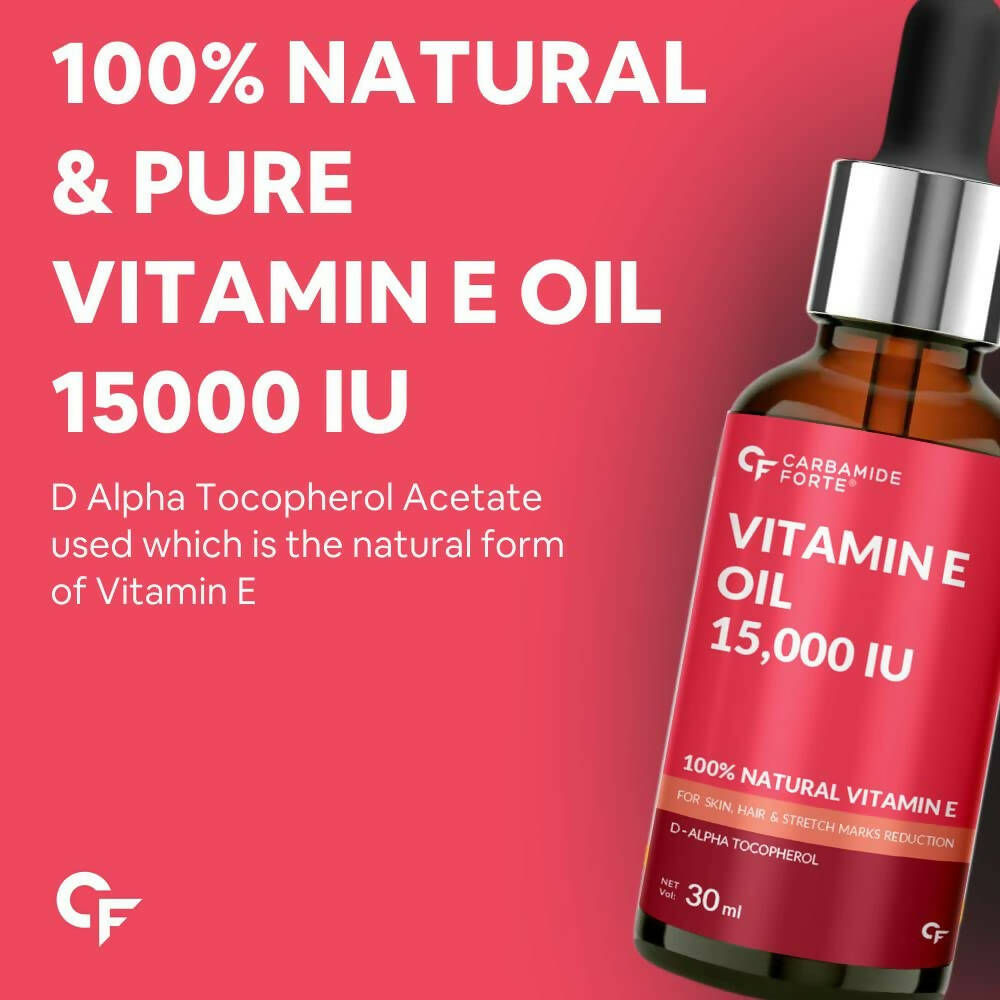Carbamide Forte Natural Vitamin E Oil (15000 IU) - Distacart