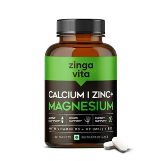Zingavita Calcium Zinc+ Magnesium Tablets - Distacart