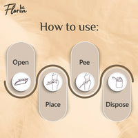 Thumbnail for Floren Disposable Contactless Urination Device for Women & Girls - Distacart