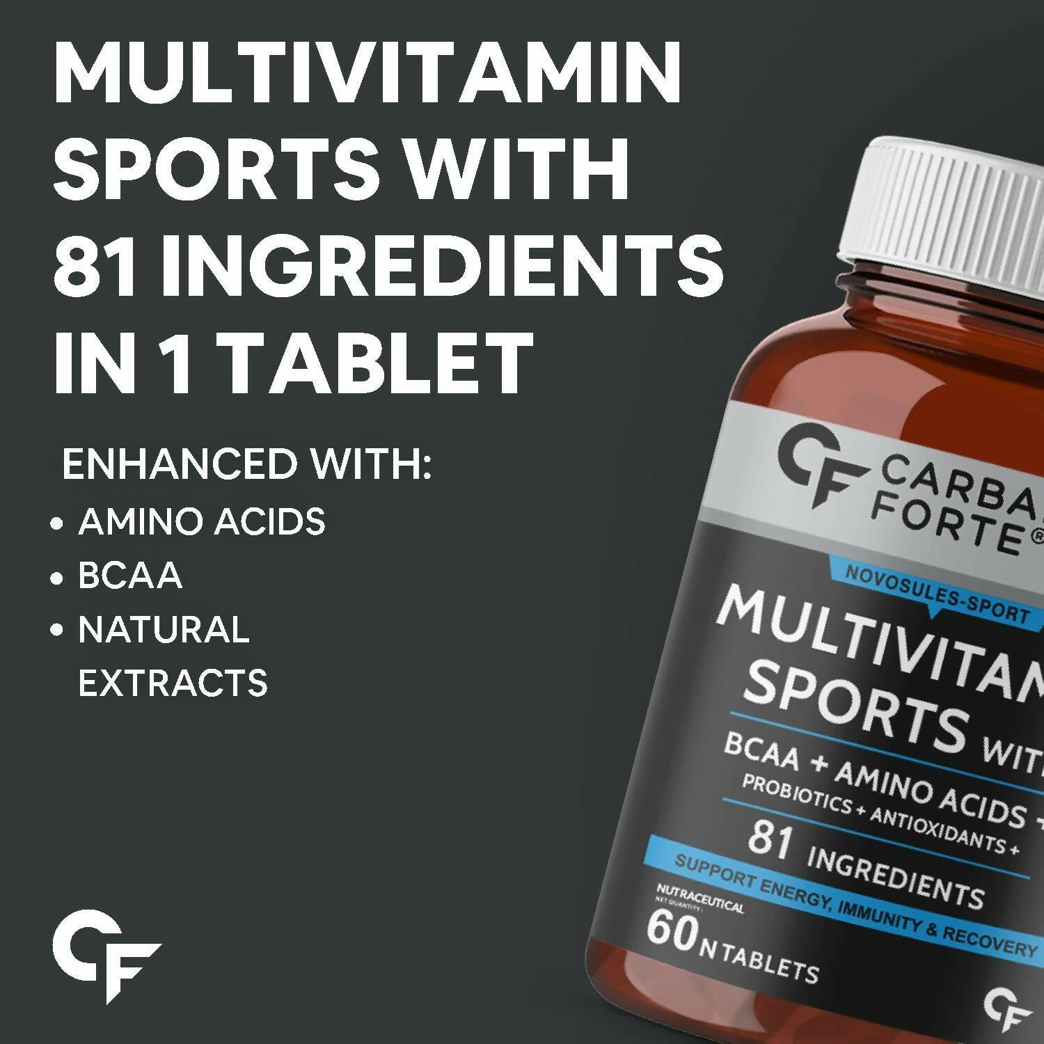 Carbamide Forte Multivitamin Sports Tablets - Distacart