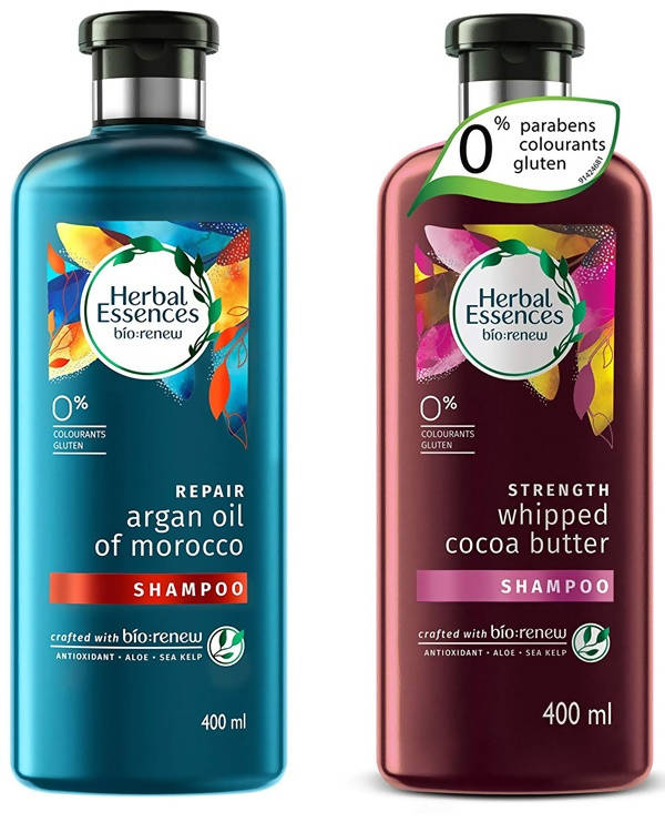 Herbal Essences Argan Oil of Morocco Shampoo And Whipped Cocoa Butter Shampoo: 800 ml