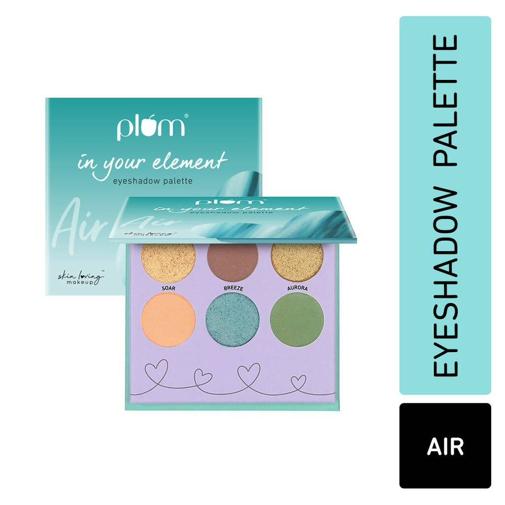 Plum In Your Element Eyeshadow Palette Easy to Blend 6-in-1 Palette 04 Air - Distacart