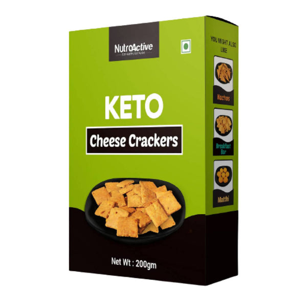 NutroActive Keto Cheese Crackers