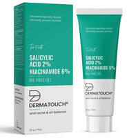 Thumbnail for Dermatouch Salicylic Acid 2% & Niacinamide 6% Oil-Free Gel - Distacart