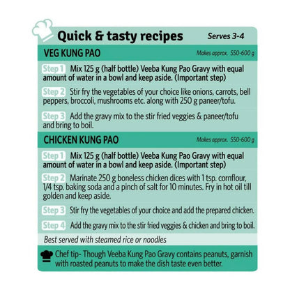 Veeba Chef Kung Pao Gravy