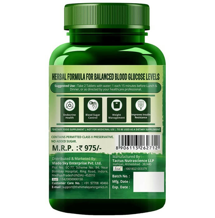 Himalayan Organics Gluco Balance Tablets - Distacart