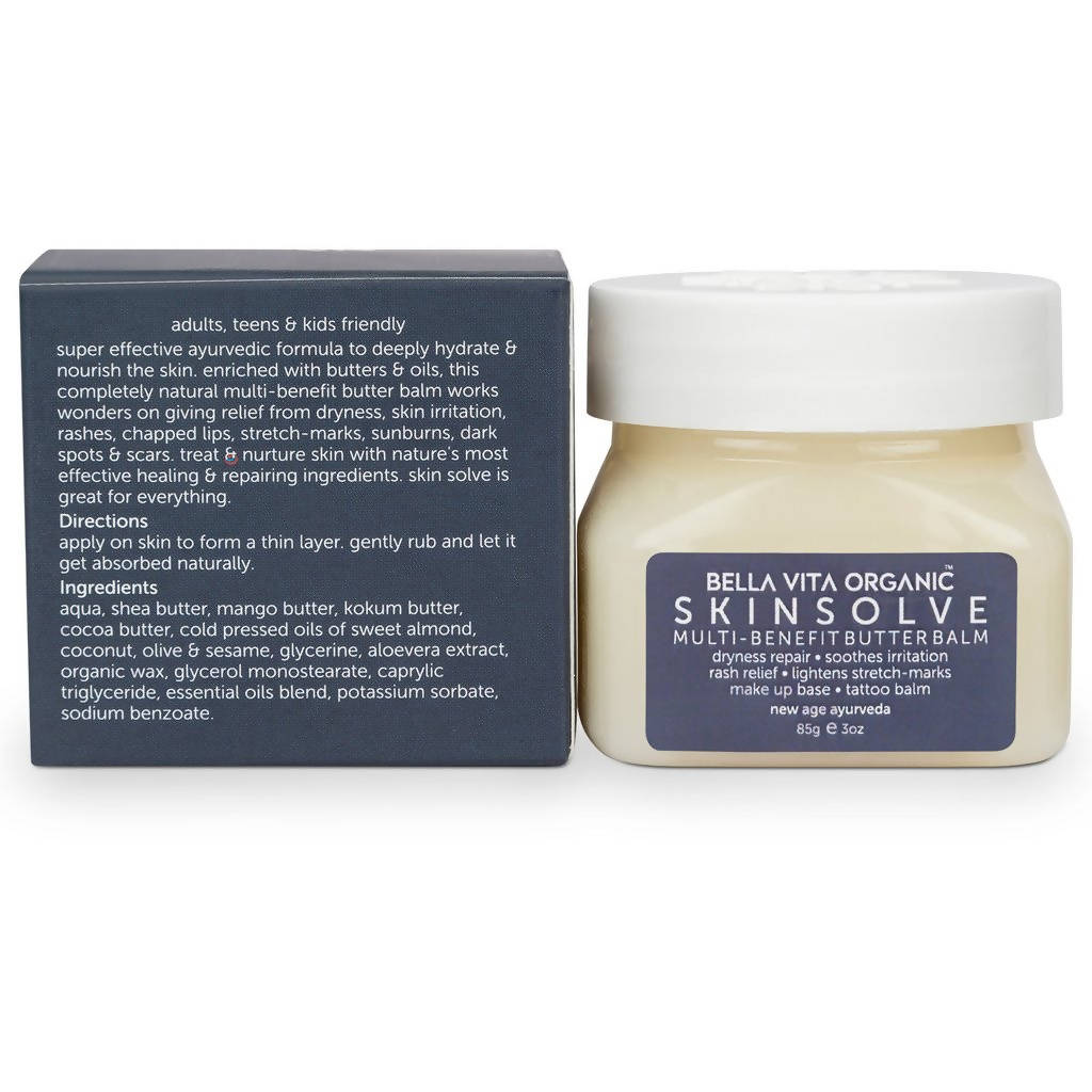 Bella Vita Organic Skin Solve Multi Benefit Butter Balm - Distacart