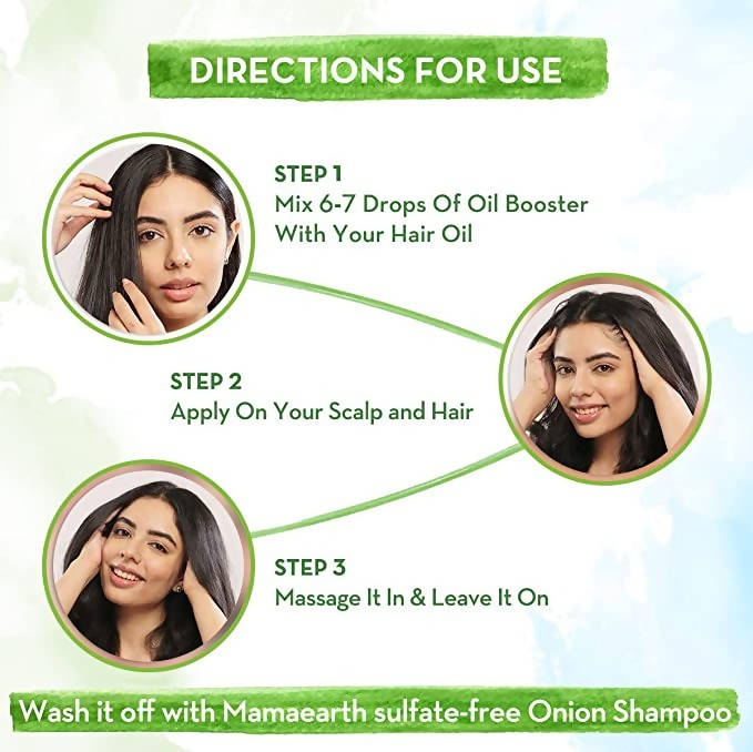 Mamaearth Onion Hair Oil Booster For Hair Fall Control