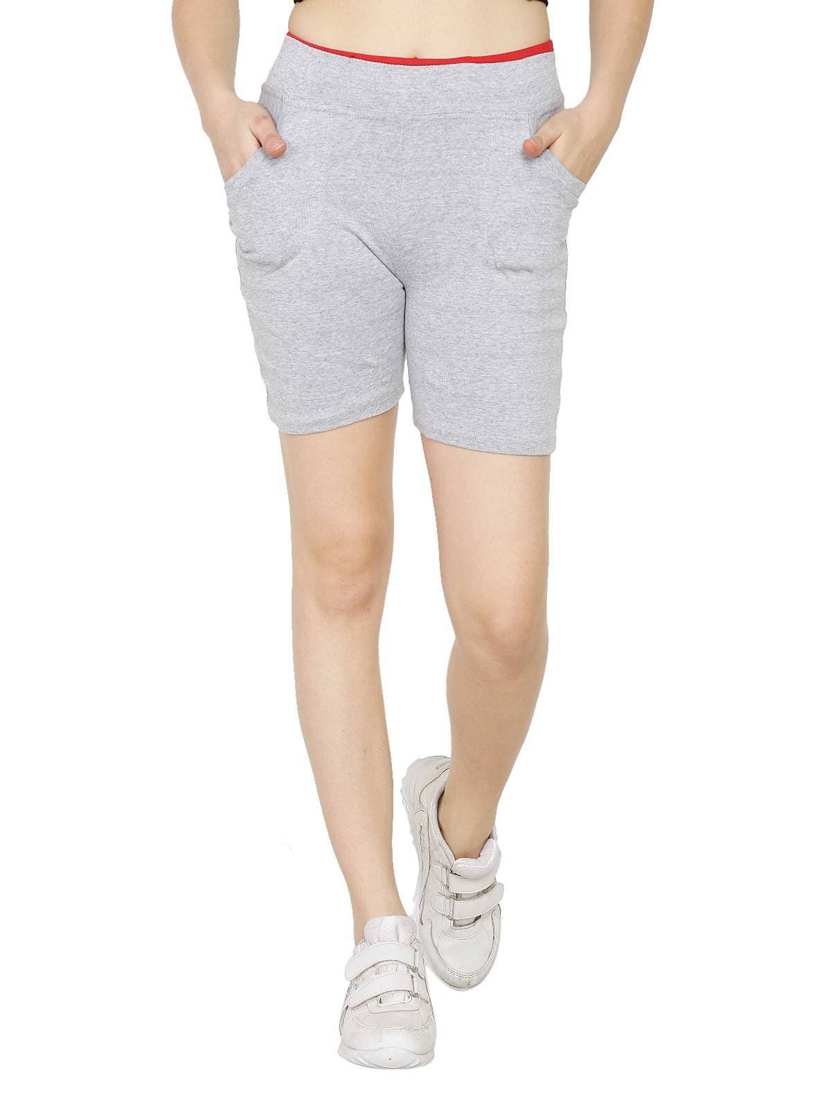 Asmaani Silver Color Short Pant with Two Side Pockets