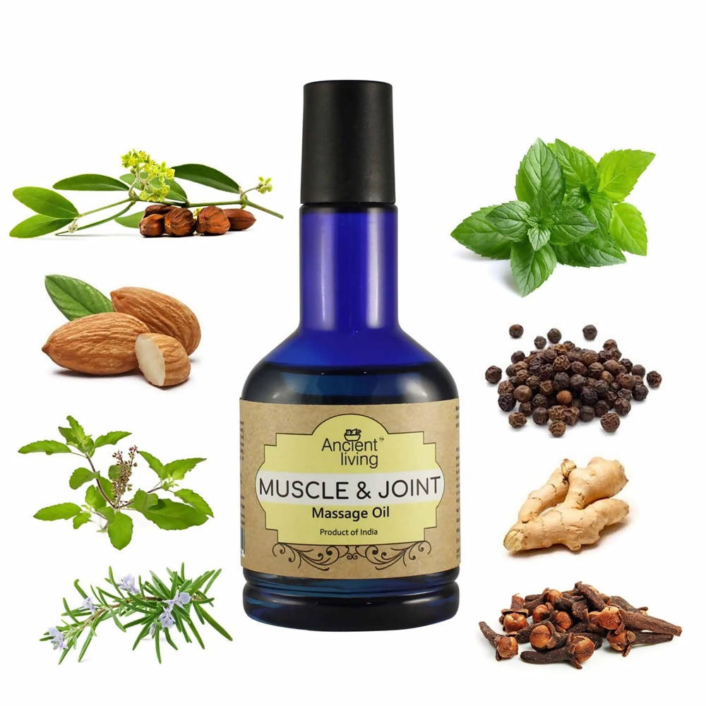 Ancient Living Muscle & Joint Massage Oil ingredients