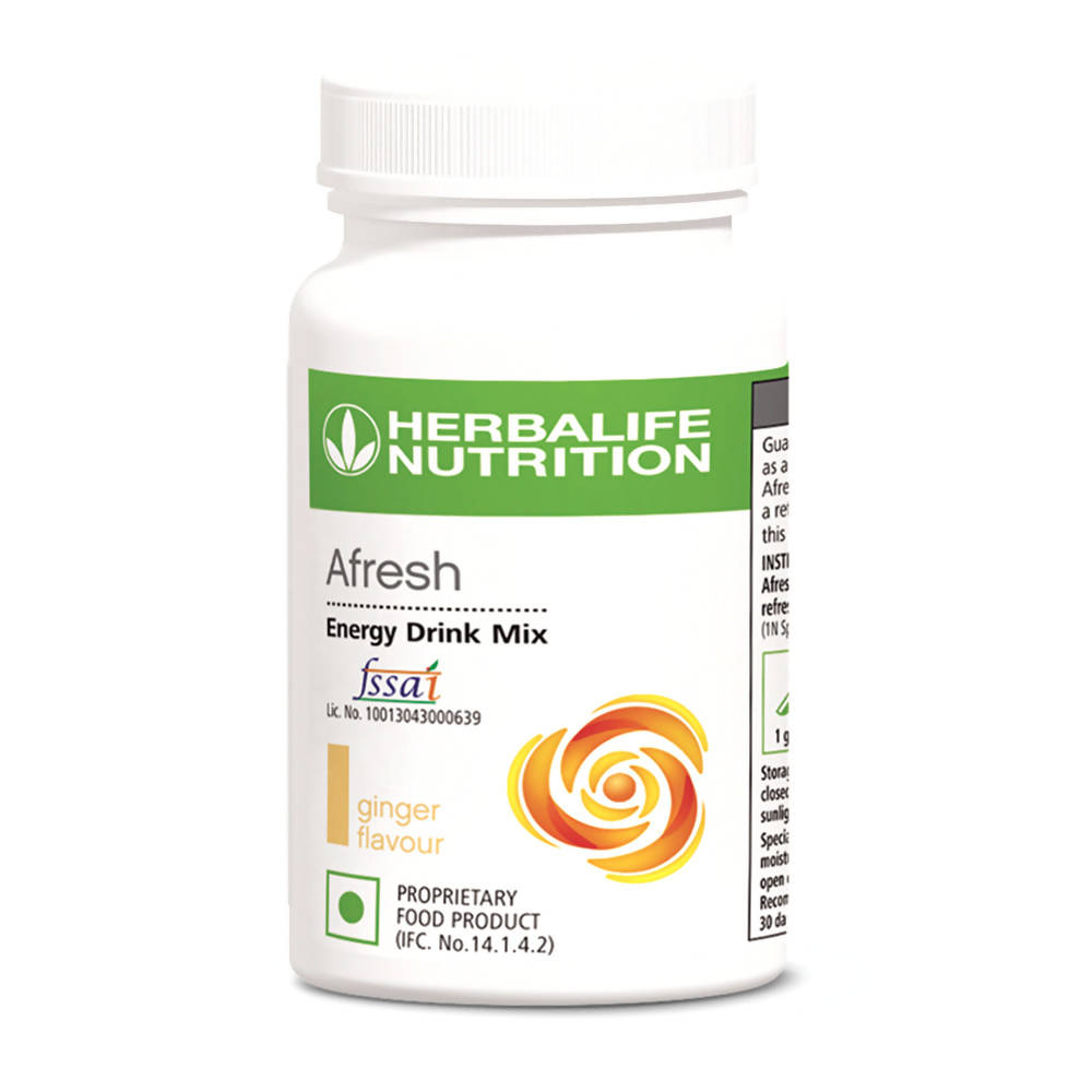 Herbalife Nutrition Afresh Energy Drink Mix Ginger Flavour