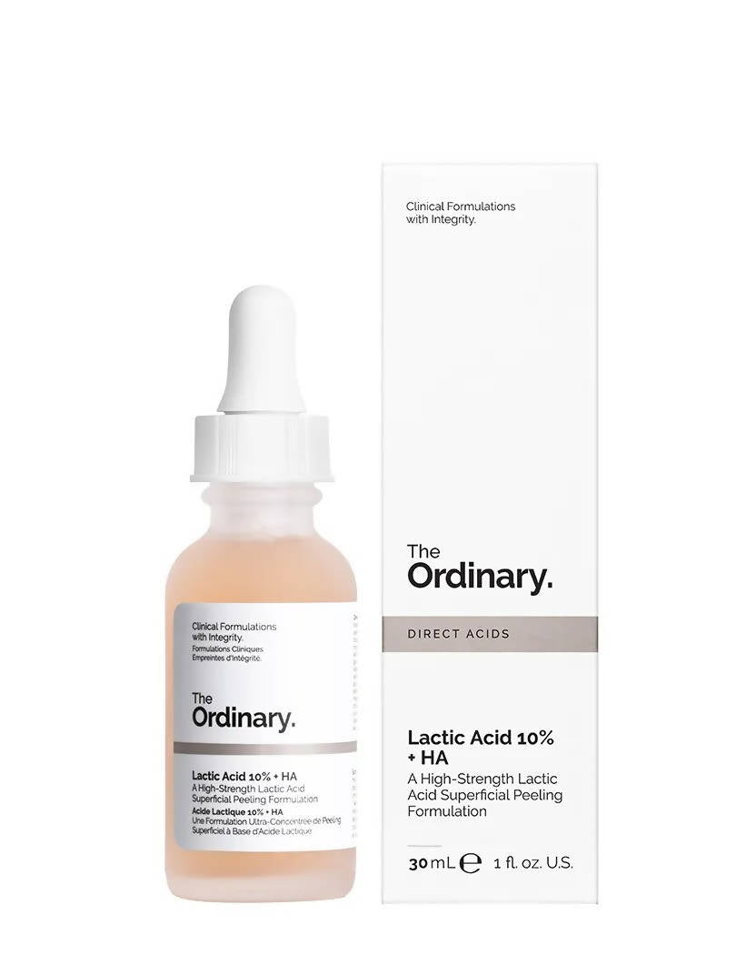 The Ordinary Lactic Acid 10% + HA 2% Serum - Distacart