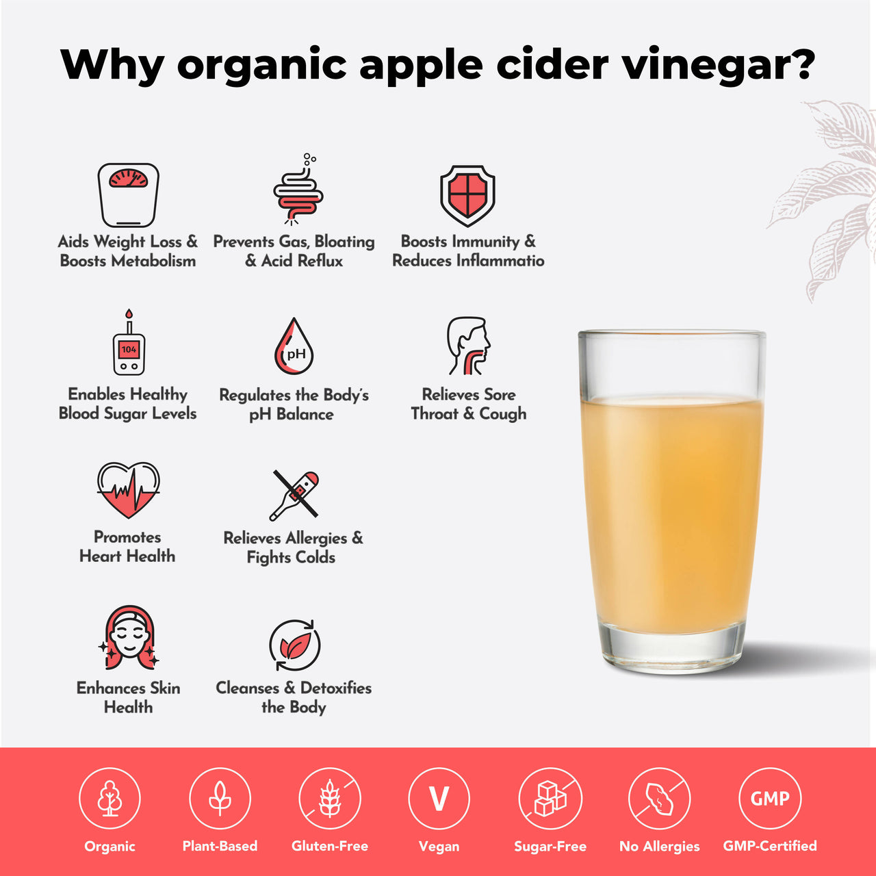 Wellbeing Nutrition Organic Apple Cider Vinegar-Unflavored - Distacart