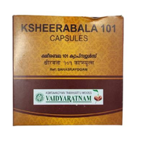 Thumbnail for Vaidyaratnam Ksheerabala 101 Softgel Capsules