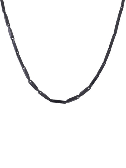 NVR Men's Black Metal Chain - Distacart