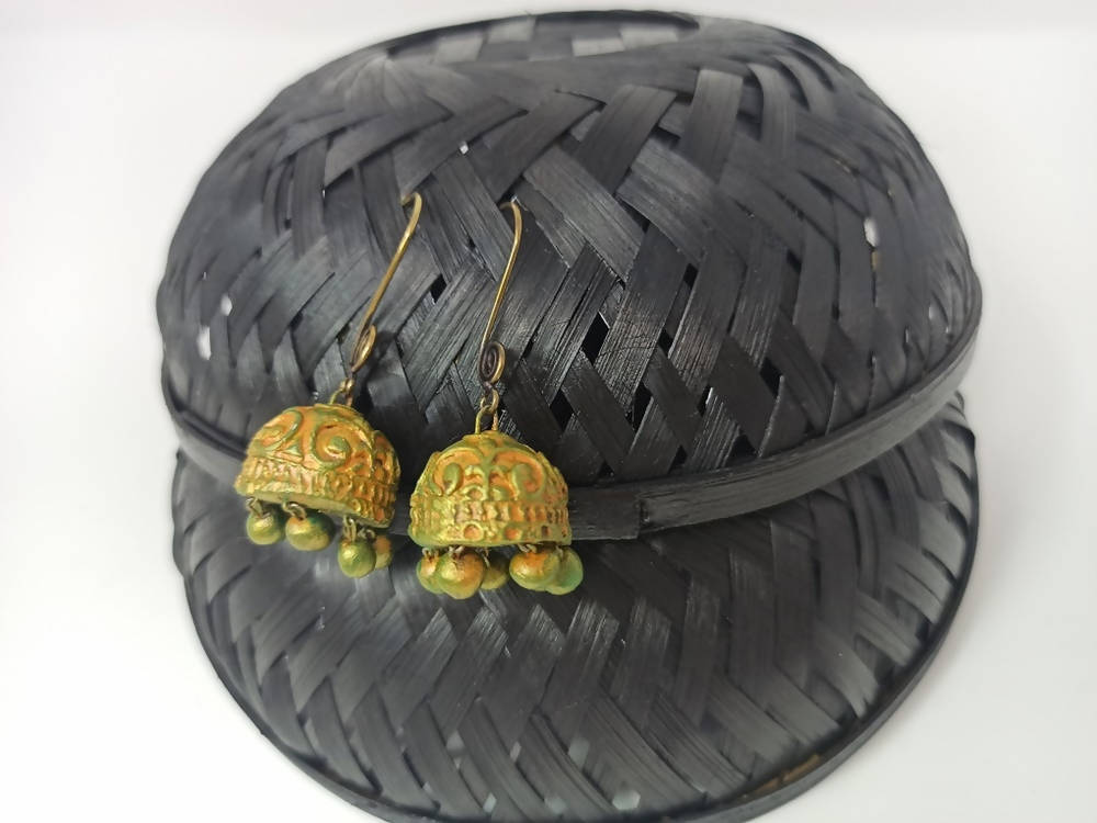 Terracotta Hanging Jhumkas