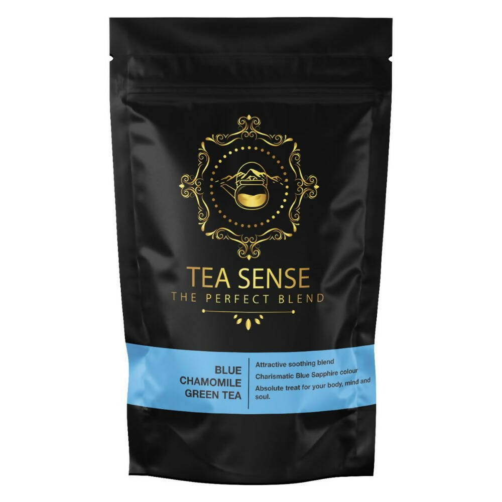 Tea Sense Blue Chamomile Green Tea - Distacart