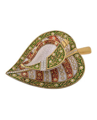 Thumbnail for Puja N Pujari Marble Leaf Shape Sindoor Dani