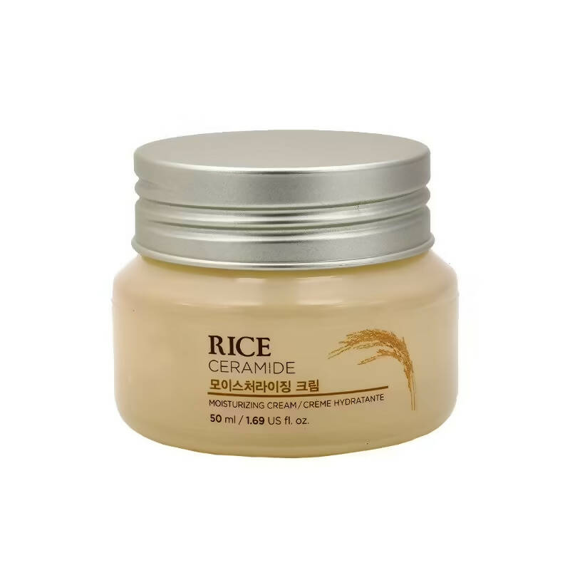 The Face Shop Rice & Ceramide Moisturizing Cream - Distacart