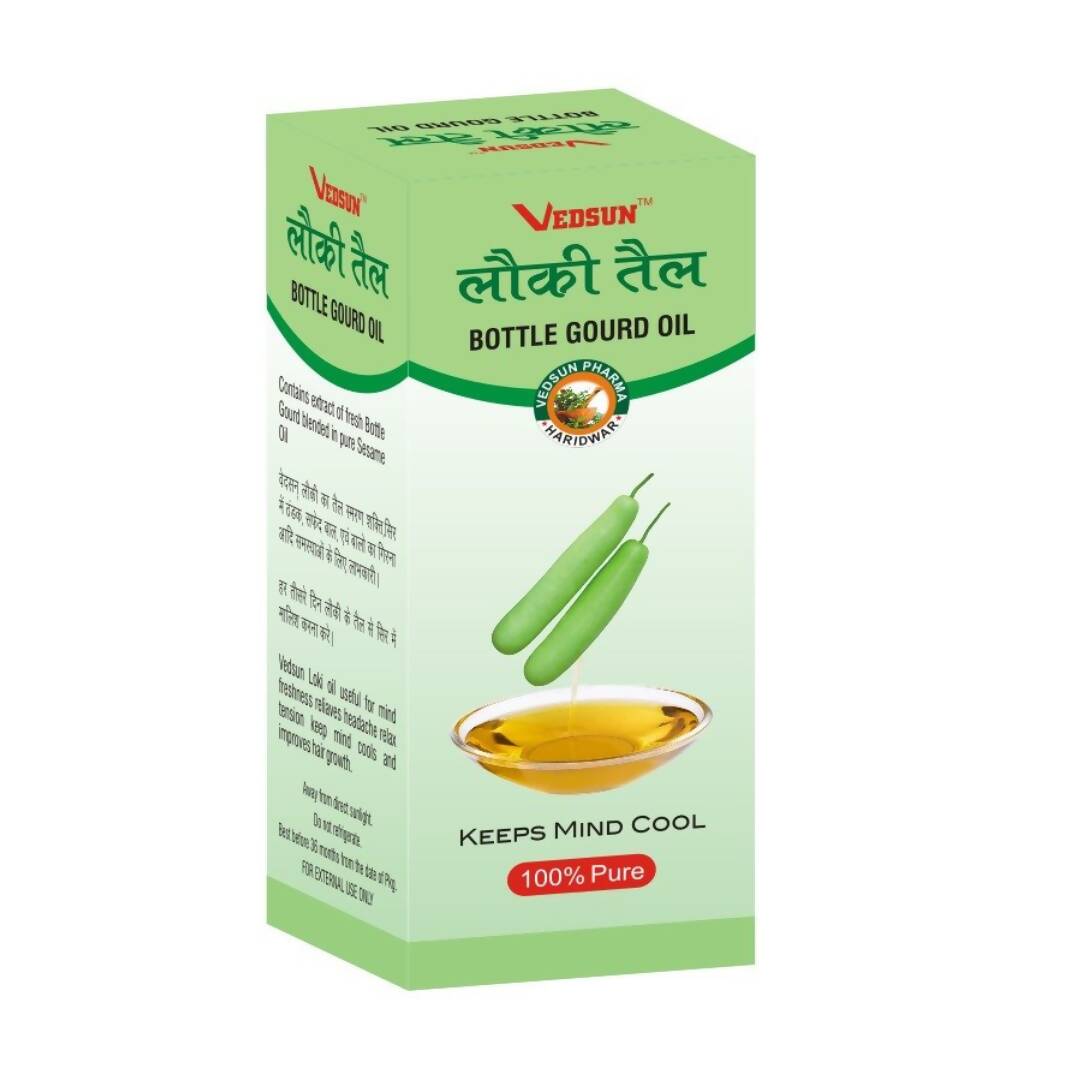 Vedsun Naturals Bottle Guard Lauki Oil - Distacart