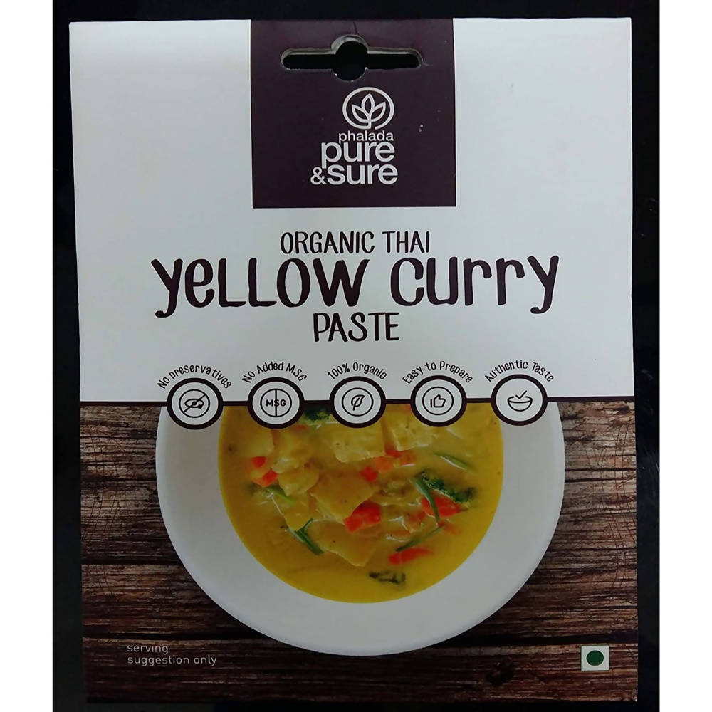 Pure & Sure Organic Thai Yellow Curry Paste