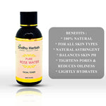 Thumbnail for Sindhu Herbals Pure Rose Water