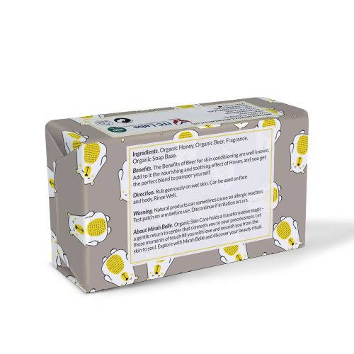 Mirah Belle Honey Beer Skin Softening Soap - Distacart