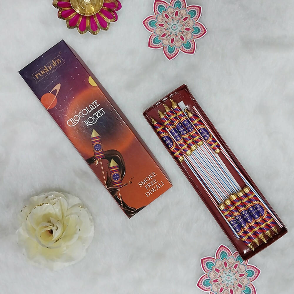 Dibha Ruchoks Diwali Premium Chocolate Rocket Gift Pack - Distacart