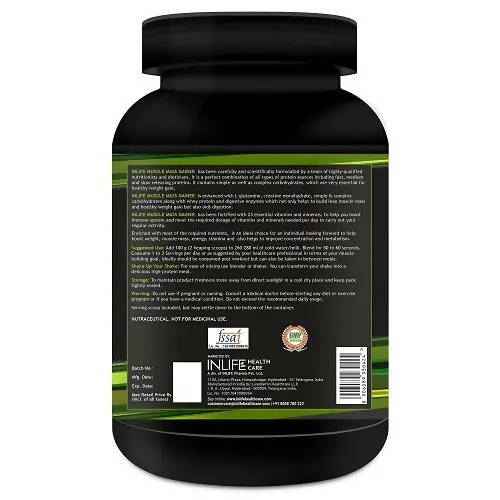 Inlife Muscle Mass Gainer Powder