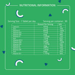 Thumbnail for Laurik Multivitamin Supplements For Women | Vitamin A, C, D ,E With B Vitamins, Iron, Zinc And Calcium Tablets - Distacart