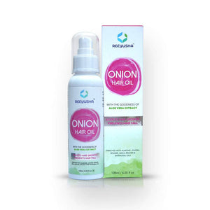 Reeyusha Onion Hair Oil with Aloe Vera Extract - Distacart