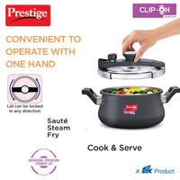 Thumbnail for Prestige Clip On Hard Anodised Pressure Cooker