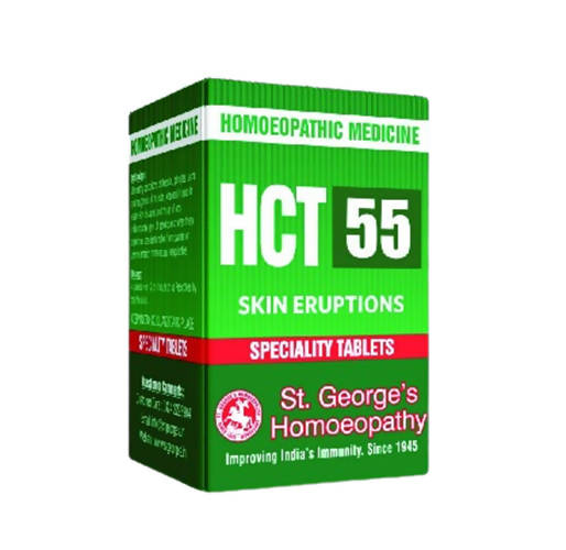 St. George's Homeopathy HCT 55 Tablets