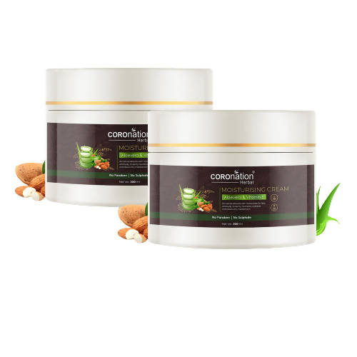 Coronation Herbal Aloevera and Vitamin E Moisturizing Cream - Distacart