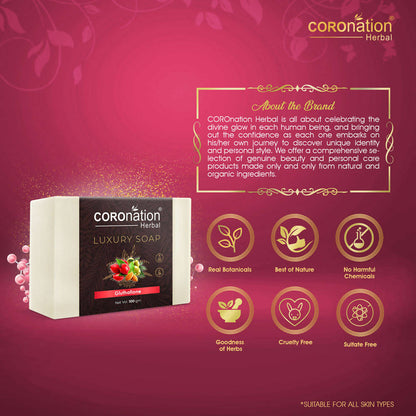 Coronation Herbal Glutathione Luxury Soap - Distacart
