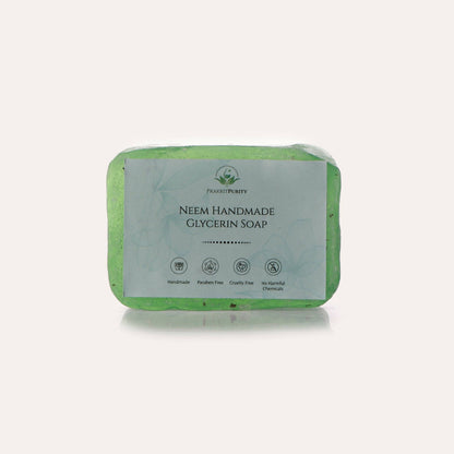 PrakritPurity Neem Handmade Glycerin Soap - Distacart