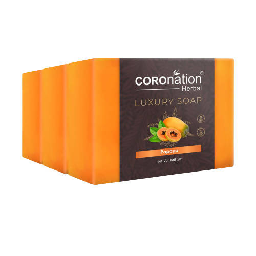 Coronation Herbal Papaya Luxury Soap - Distacart