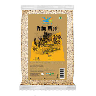 Nature Land Organics Puffed Wheat - Distacart