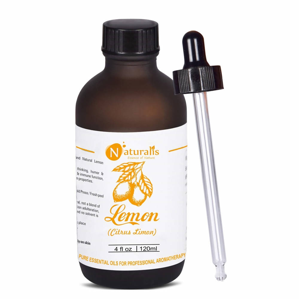 Naturalis Essence Of Nature Cold Pressed Lemon Essential Oil 120 ml
